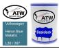 Preview: Volkswagen, Heron Blue Metallic, L30 / 307: 500ml Lackdose, von ATW Autoteile West.